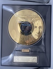 John Lennon Imagine 24 Kt Gold Plated LP Section of Tittenhurst Door # 6423/9500 comprar usado  Enviando para Brazil