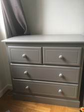 Commode gris laqué d'occasion  Nogent-sur-Marne