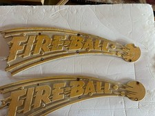 FireBall Camper Trailer Emblema Motor Home Original 1959-1967 Vintage TEMPERADO  comprar usado  Enviando para Brazil