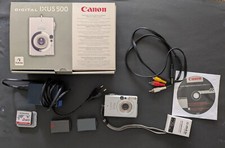 Canon IXUS 500 Cámara Digital Compacta FUNCIONANDO comprar usado  Enviando para Brazil