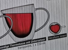 Herz form thermo gebraucht kaufen  Recklinghausen
