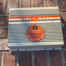 Amplificador de carro JBL GTS 180X – Vintage JBL Grand Touring Series 2 canais comprar usado Amplificador de carro JBL GTS 180X – Vintage JBL Grand Touring Series 2 canais comprar usado  Enviando para Brazil