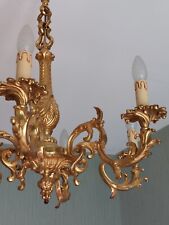 Lustre bronze feux d'occasion  Brie-Comte-Robert