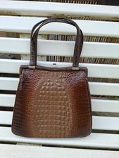 Vintage damenhandtasche krokol gebraucht kaufen  Falkensee