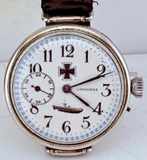 Relógio de pulso Longines oficial submarino da Marinha Imperial Alemã Primeira Guerra Mundial – mostrador cruzado de ferro comprar usado Relógio de pulso Longines oficial submarino da Marinha Imperial Alemã Primeira Guerra Mundial – mostrador cruzado de ferro comprar usado  Enviando para Brazil