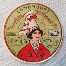Ancienne étiquette camembert. d'occasion  Bitche