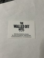 Banksy walled hotel for sale  Hollywood