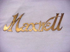 Original script brass for sale  Canon City
