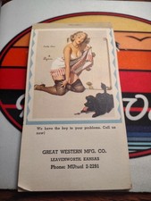 Vintage pinup calendar for sale  Sioux City