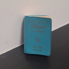Vtg LANGENSCHEIDTS Lilliput Dictionary Russian English 1964 Miniature Mini Book, usado comprar usado  Enviando para Brazil