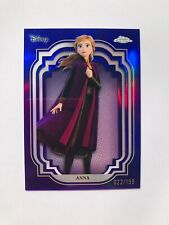 Usado, 2024 Topps Chrome Disney #154 Anna refrator roxo /199 Frozen Elsa comprar usado  Enviando para Brazil