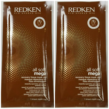 (2) Máscara de Recuperação de Cabelo Redken All Soft Mega Tratamento de Cabelo Seco comprar usado  Enviando para Brazil