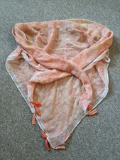 Tuch schal aprikose gebraucht kaufen  Deutschland