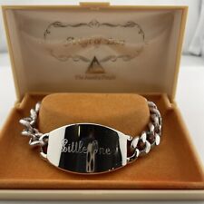 Pulseira de identificação vintage Jacoby and Bender "LIttle One" Champion placa de ródio comprar usado  Enviando para Brazil