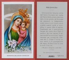Santino holy card usato  Roma