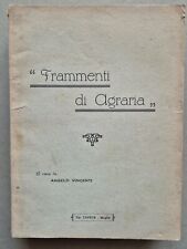 Frammenti agraria angelo usato  Italia
