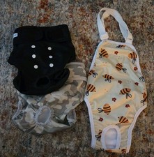Reusable dog diapers for sale  Lindale