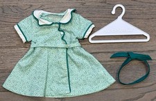 Kit de boneca American Girl vestido de aniversário floral aposentado e faixa de cabeça - COMPLETO comprar usado  Enviando para Brazil