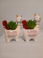 Llama planters white for sale  Cincinnati