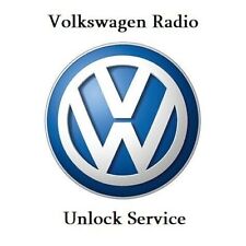 Código de rádio VW AUDI SKODA SEAT, serviço de desbloqueio de rádio Volkswagen decodificação PIN comprar usado  Enviando para Brazil