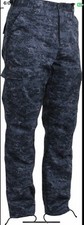 Calça de carga militar azul meia-noite camuflagem digital estilo BDU ajustável 27-31 comprar usado  Enviando para Brazil