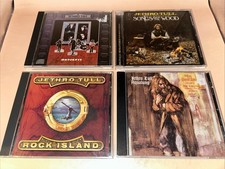 JETHRO TULL • Aqualung Benefit Songs From The Wood Bonus Tracks Rock Island, usado comprar usado  Enviando para Brazil