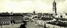 Monza panorama cartolina usato  Biassono