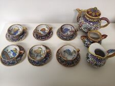 Servizio da tè ceramica maiolica lustro ICAP  Gualdo Tadino da 6. na sprzedaż  Wysyłka do Poland