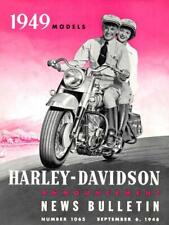 Harley davidson 1949 for sale  LONDON