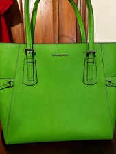 Bolsa tote Michael Kors verde tartaruga, usado comprar usado  Enviando para Brazil