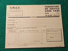 Sncf transport service d'occasion Sncf transport service d'occasion  Le Havre-