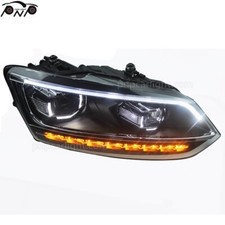 Par para Volkswagen Polo 2011-2018 farol bi-xenônio sem balastro upgrade comprar usado  Enviando para Brazil