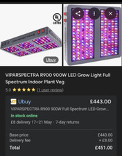 Viparspectra reflector series for sale  BRISTOL