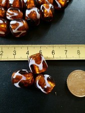 Vintage venetian beads usato  Venezia