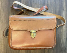 leather camera bag brown for sale  Lebanon