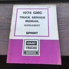 service gmc truck manual 1974 for sale service gmc truck manual 1974 for sale Fairfax