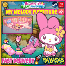 Używany, 🔥Zestaw mebli My Melody | Hello Kitty Island Adventure iOS/Steam/Switch🔥 na sprzedaż  Wysyłka do Poland