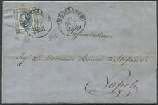 1863 ottobre c.15 usato  Montelupo Fiorentino