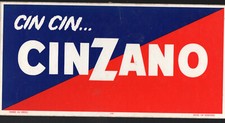 Advertising card cinzano d'occasion  Expédié en Belgium