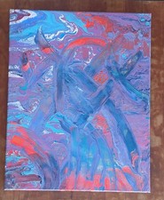 Acrylic pour art for sale  Truth Or Consequences