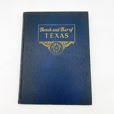 Bench and Bar of Texas 1937 Horace Evans Austin Volume 1 Hardcover comprar usado  Enviando para Brazil