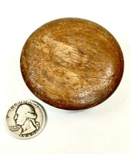 Antigo 1800 BOTÃO DE NOGUEIRA gaveta puxar armário mesa armário suporte 2 3/8" comprar usado  Enviando para Brazil
