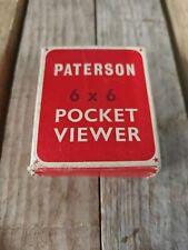 Vintage paterson 6x6 for sale  NEWENT