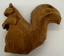 Wooden calved squirrel for sale  BRIDGWATER