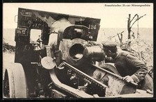 Old postcard artillery d'occasion  Expédié en Belgium
