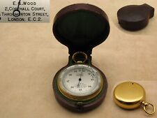1930 pocket barometer for sale  BRENTWOOD