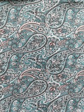 Jersey paisley petrol gebraucht kaufen  Hannover
