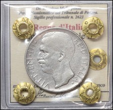 Regno italia lire usato  Due Carrare
