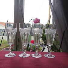 Flutes champagne cristal d'occasion  Thiaucourt-Regniéville