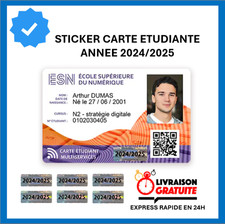 Autocollant sticker vignette d'occasion  France